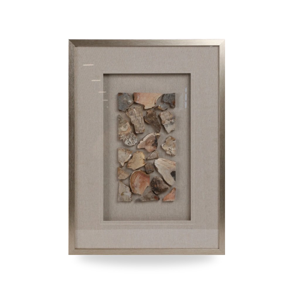 مرآة ديكور جدارية ديكور جداري حجر طبيعي 20x28 Sagebrook Home موديل EV70351