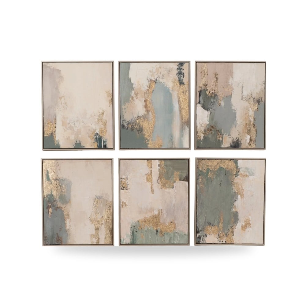 أضواء ديكورية - إضاءة S - 6 Art 16×20 معتمد - من Sagebrook Home - طراز EV70326 - مقاس