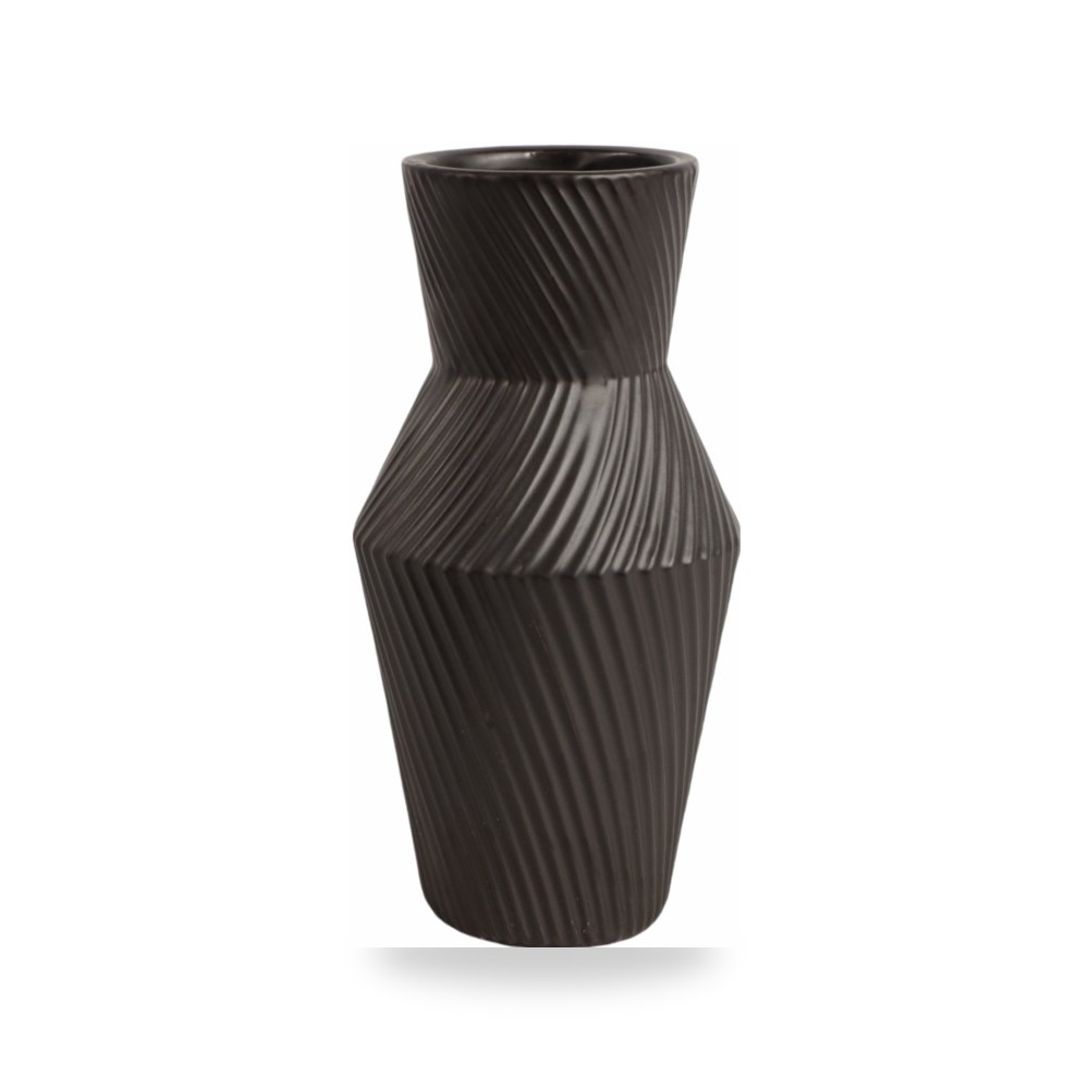 أسود Totem Vase, Sagebrook موديل 20763-02 Sagebrook Home