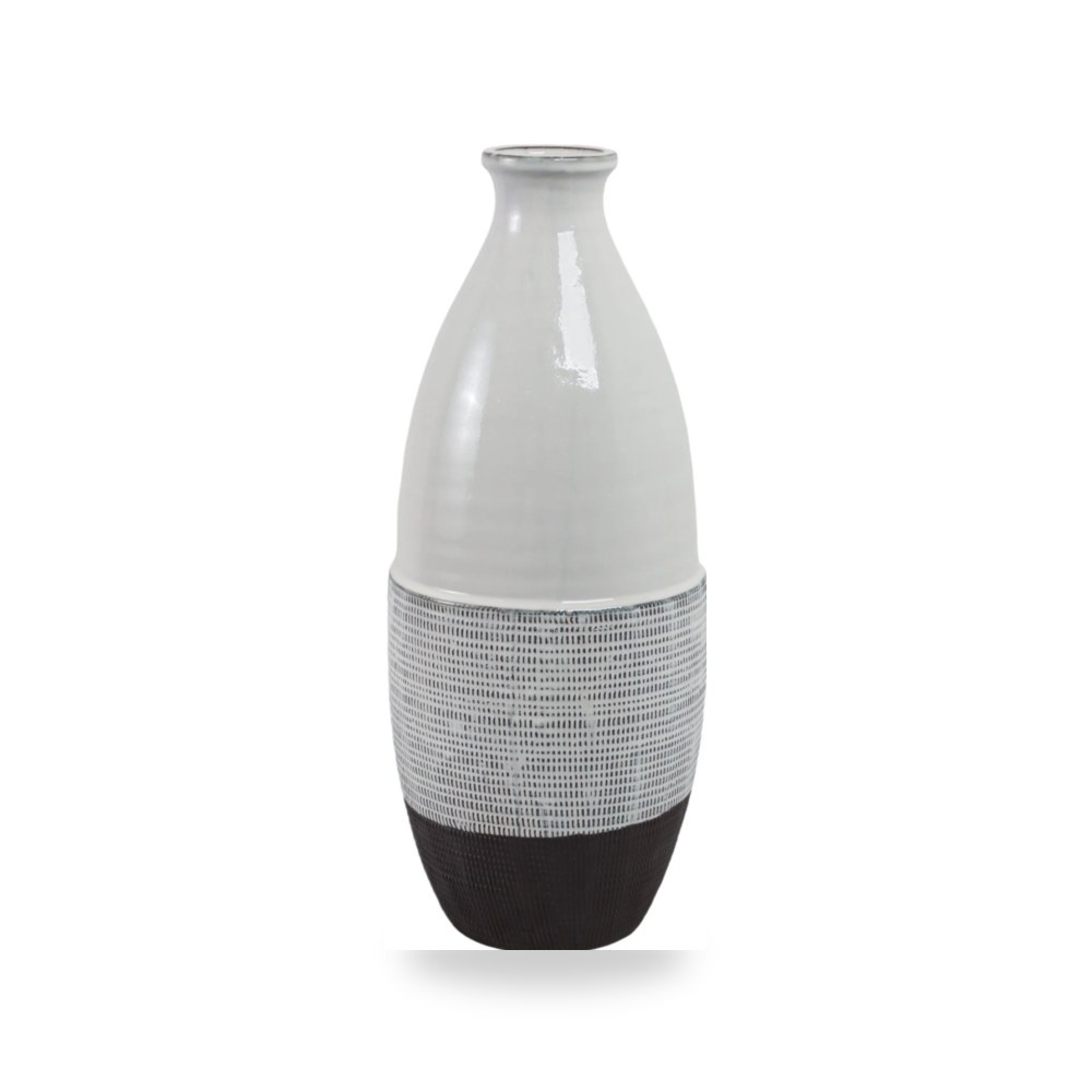 رمادي Vase, Sagebrook 22×9 موديل 21647-02 Sagebrook Home