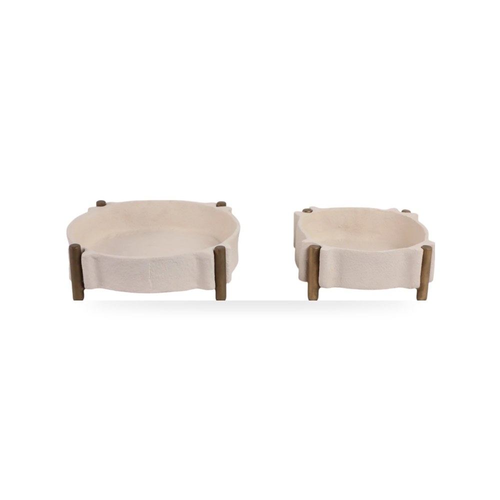 مرآة ديكور جدارية إكسسوار ديكور طاولة بيج Sagebrook Home موديل EV21196