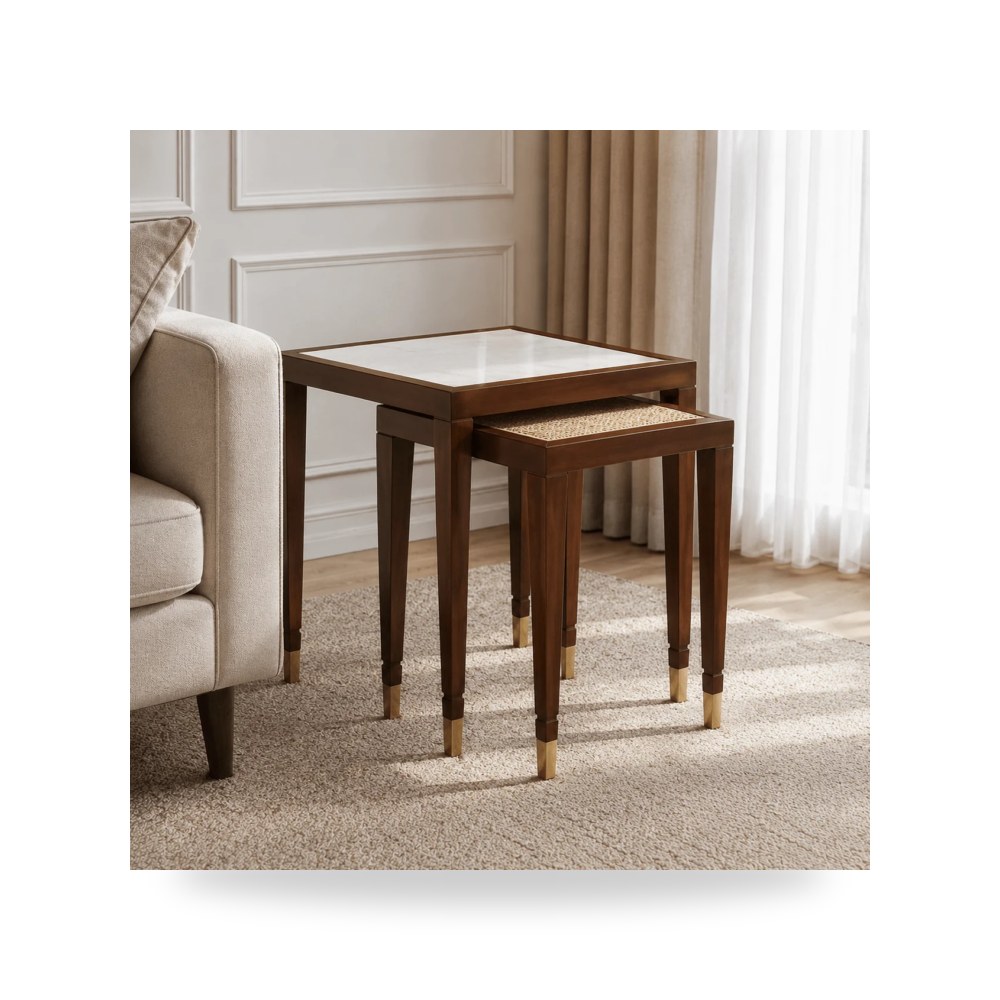طقم طاولات متداخلة Diwan موديل RF-1982-T012