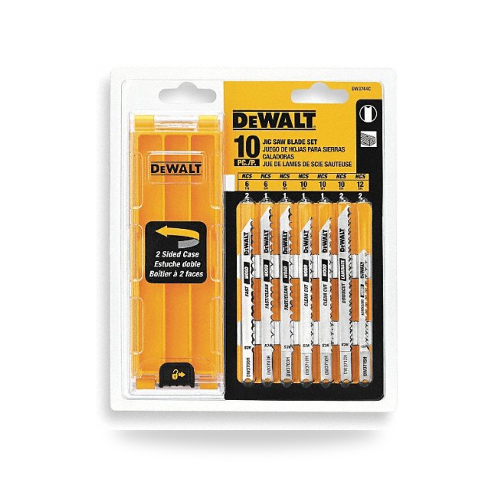 ديوالت طقم شفرة بانوراما مفتاح U, خشب ومعدن موديل DW3744C