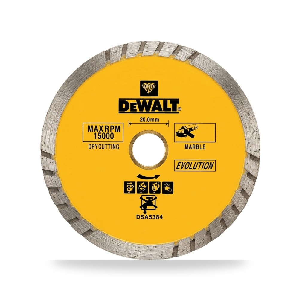 قرص ودسك قص رخام وجرانيت وبورسلان ديوالت ايفولوشن DeWalt أصلي عالي السرعة