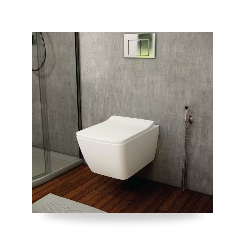 Saudi Ceramic Toilet Seat Square