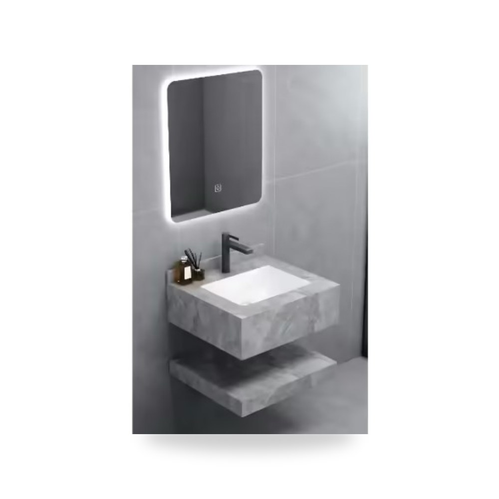 Wash Basin Porcelain Wall Hang 60CM موديل BEBO-60