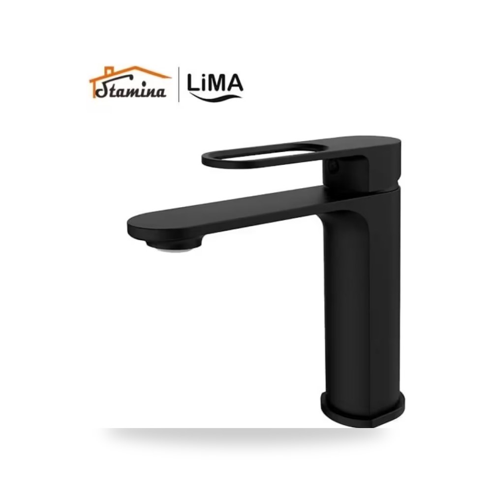 Wash Basin Mixer Lima 9905 Black موديل 9905B