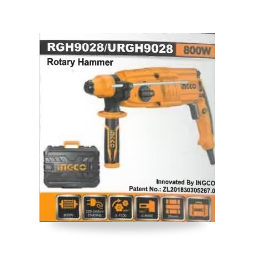Rotary Hammer Drill 800 w Ingco موديل RGH9028