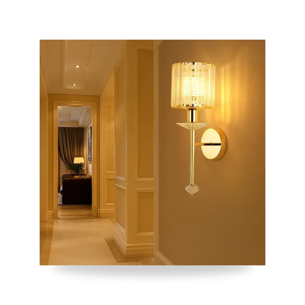 إنارة جدارية كلاسيك ذهبي موديل 8WA - B5052 - 1FGD3