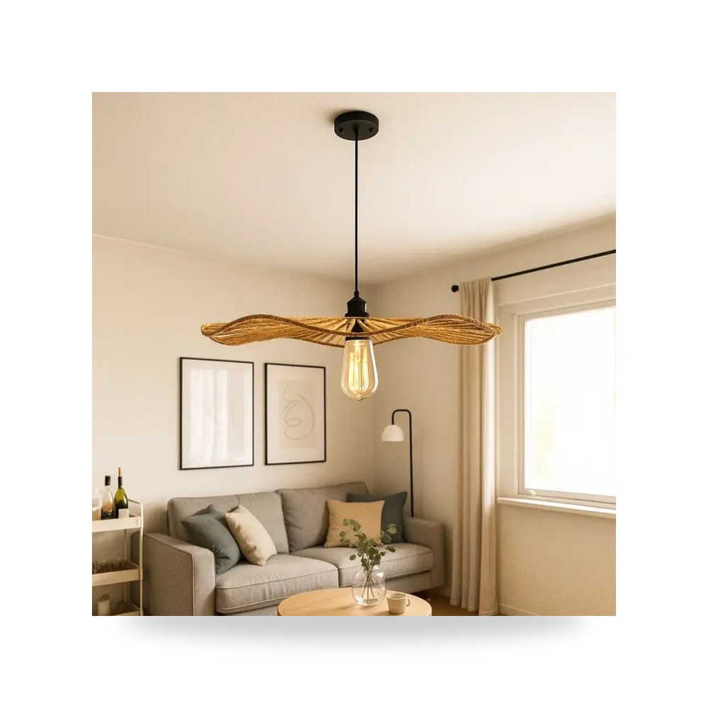 اناره معلقه ريفي قطر 50 سم موديل موديل 8HA - D6298 - 500BR3