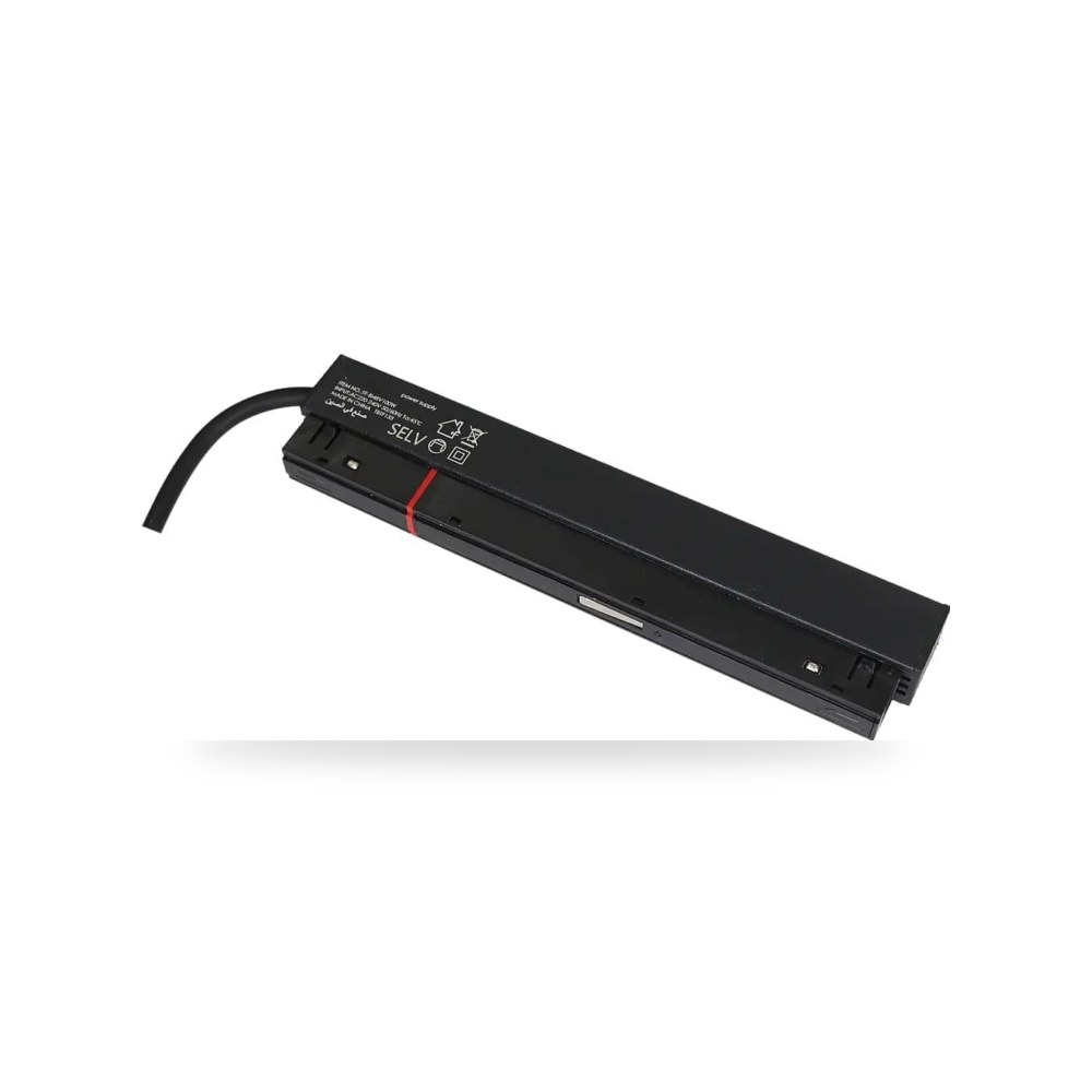 ترنس محول كهربائي مجرى مغناطيس اسود 100 واط موديل 8TF - BI48V100W3