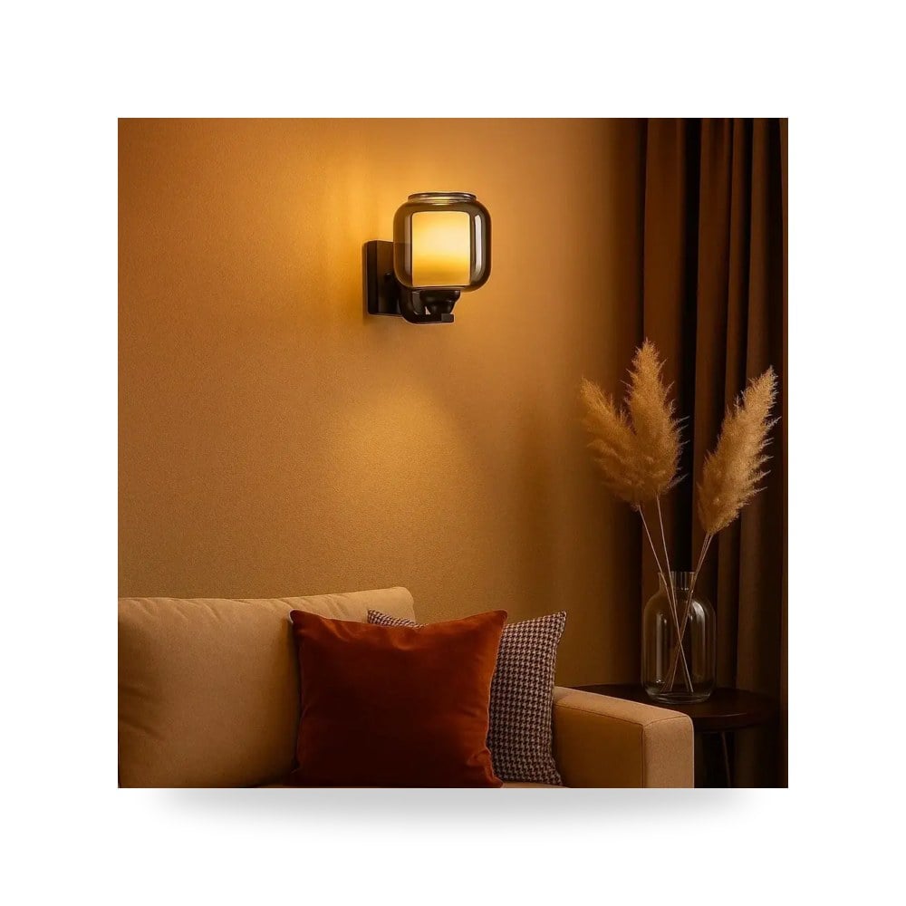 إنارة جدارية مودرن اسود أسود موديل 8WA - C5287 - 1BK3