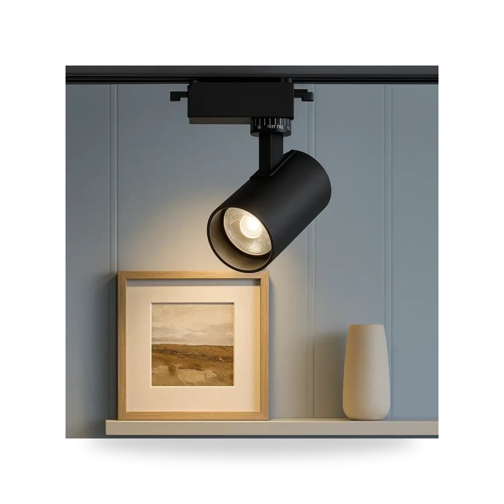 فريم سبوت لايت سقف غاطس أصفر مقاس موديل 8HU2398 - 50W - BK+NW3