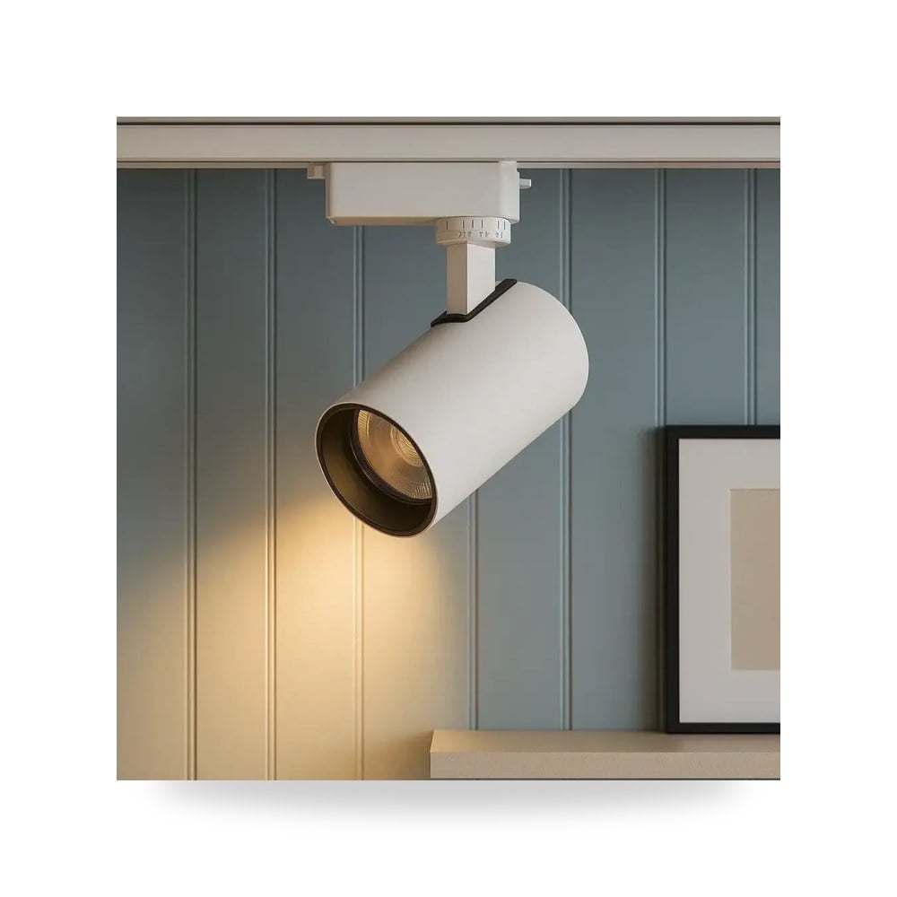 فريم سبوت لايت سقف غاطس أصفر مقاس موديل 8HU2398 - 10W - WH+WW3