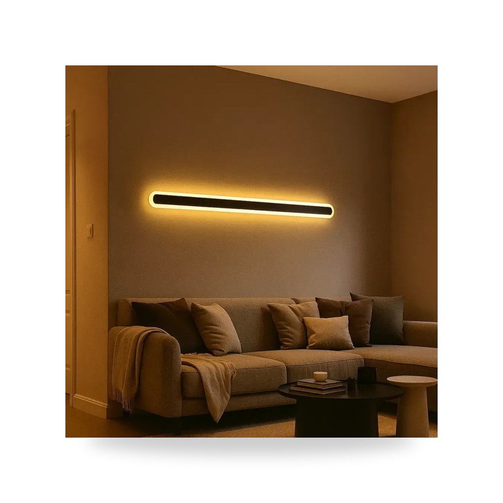 انارة جداري خطية لينير اصفر 150 سم أصفر لايت موديل 8WA - B5083 - 1500 - BK+WW3