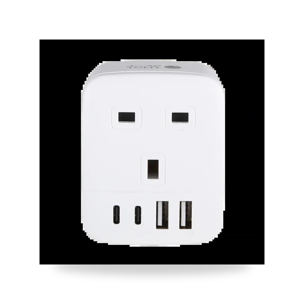 توصيلة ثلاثي 2 مخرج USB عدد 2 مخرج TYPE C