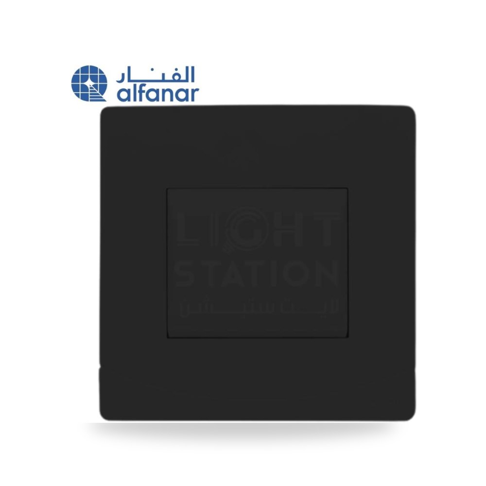 مفتاح مفرد سدرا أسود الفنار موديل 14951
