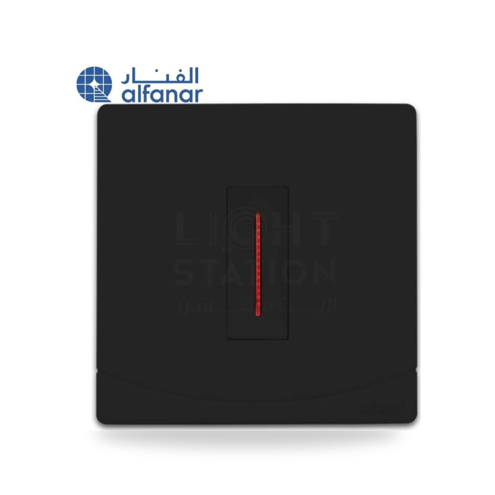مفتاح سخان سدرا أسود الفنار موديل 14956