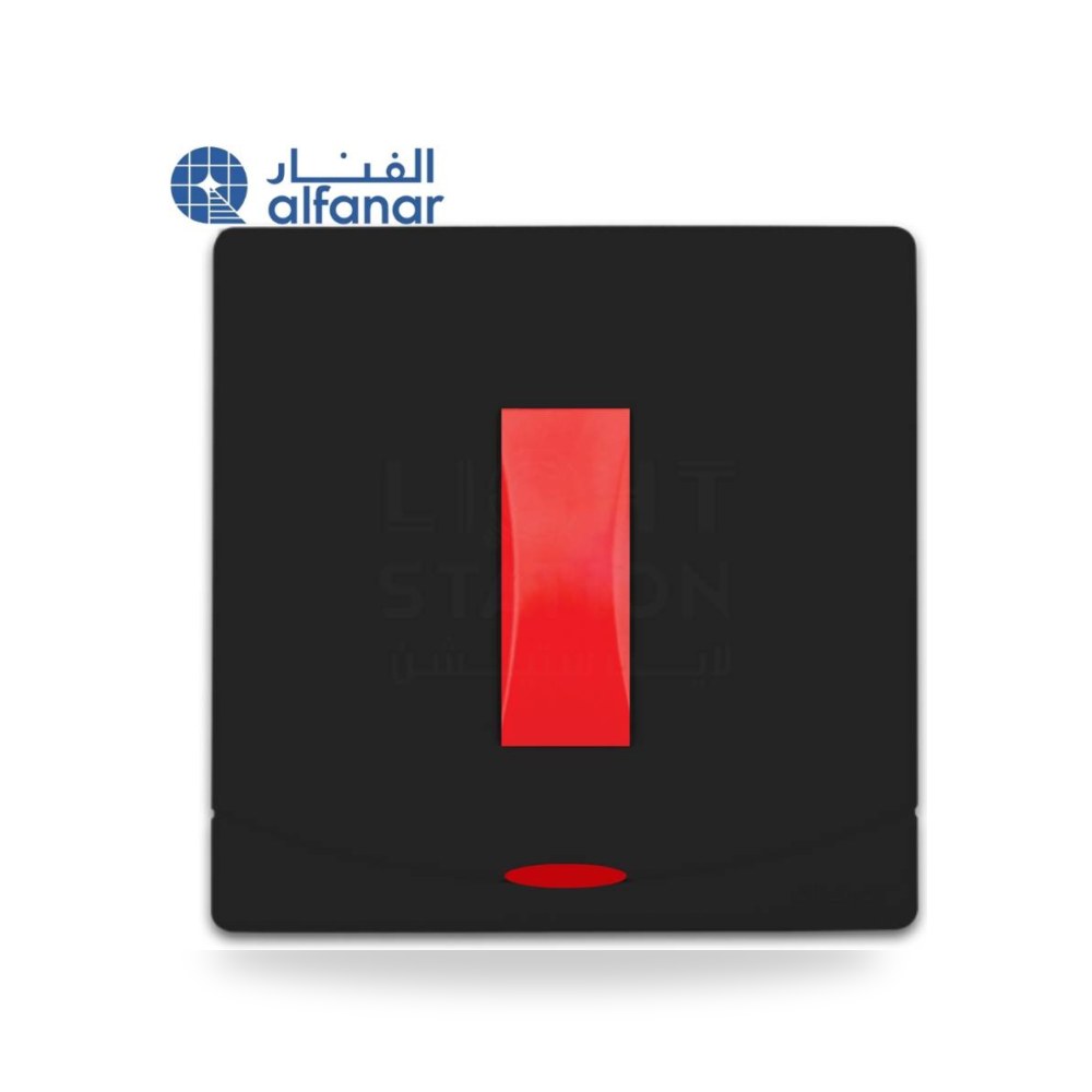 مفتاح مكيف سدرا أسود الفنار موديل 14955