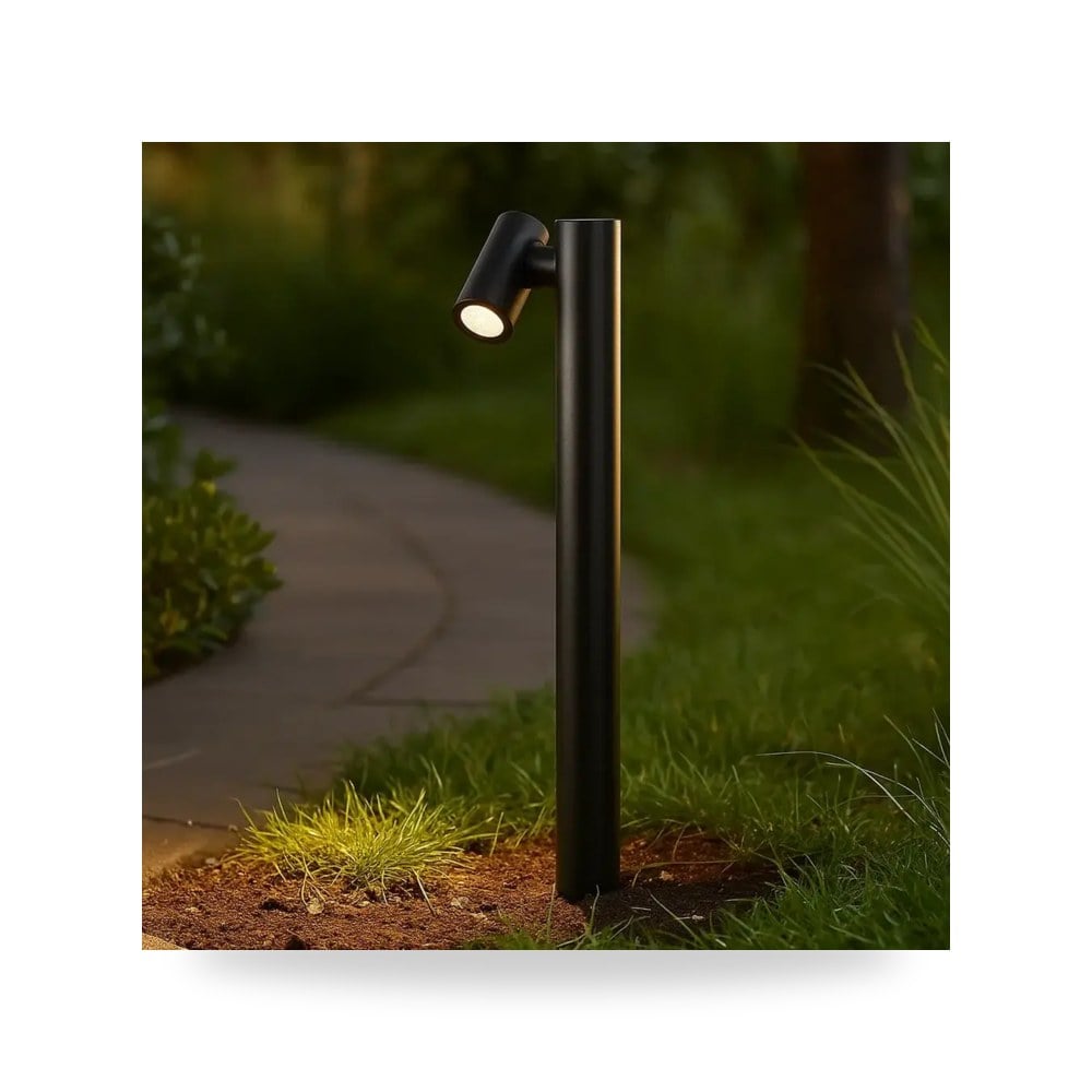 انارة عمود حديقة اسود 60 سم أسود موديل 86303 - 1 - 60CM - BK3