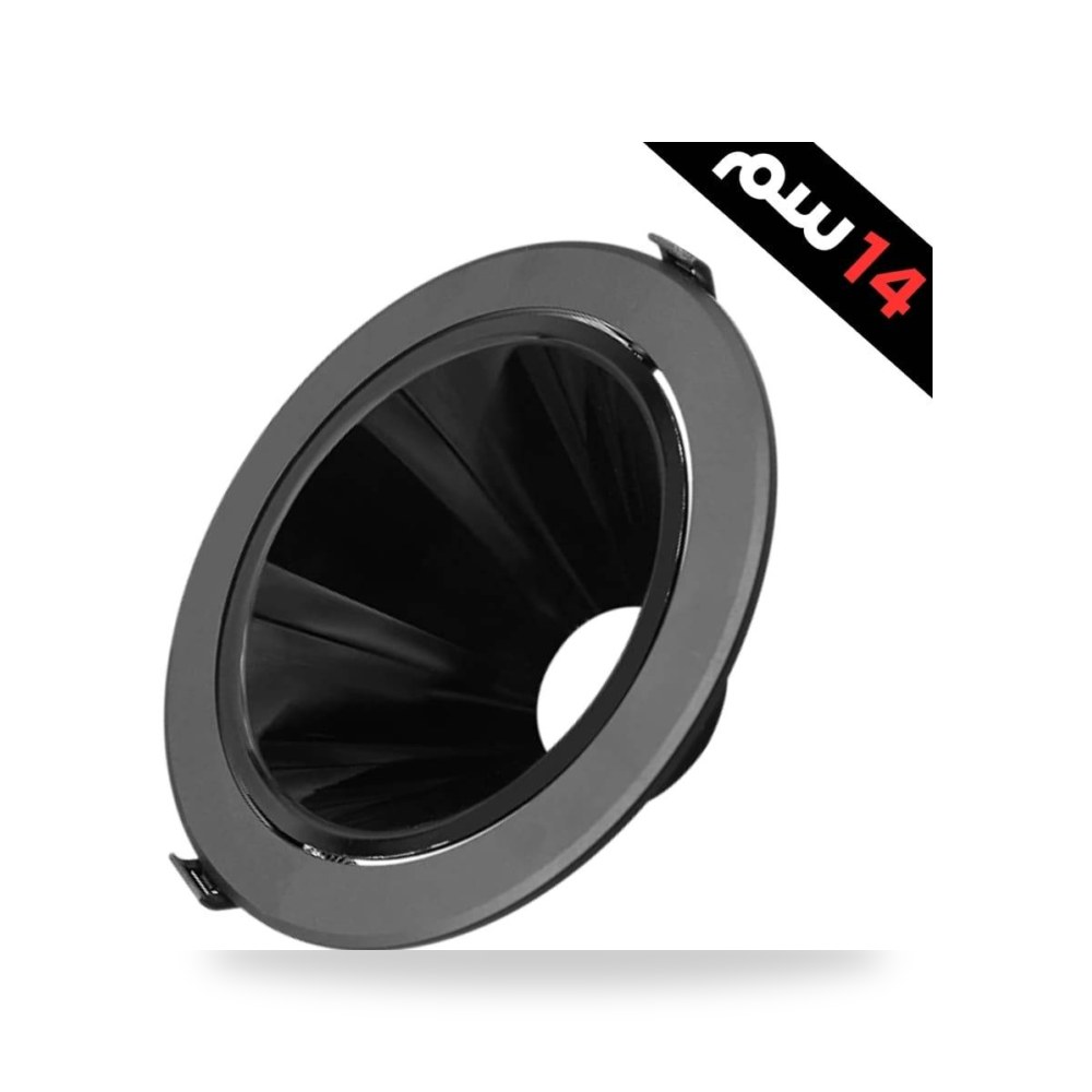 فريم سبوت لايت سقف غاطس دائري متحرك أسود لايت موديل 8HU8003 - 5 - BK+BK3