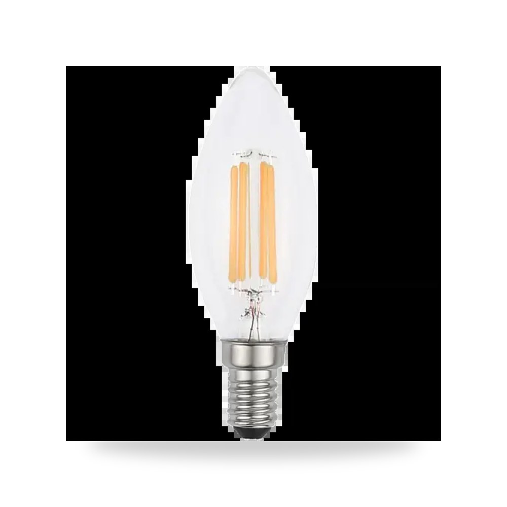 لمبة كروي E14 ليد 4 واط اصفر أصفر موديل 8T819 - 4W - WW - E143