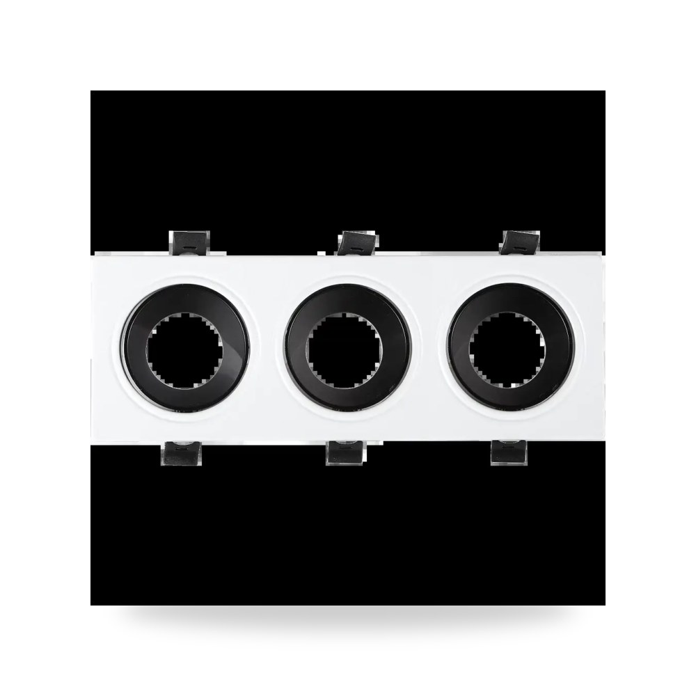 فريم سبوت لايت سقف غاطس متحرك أسود موديل 8HU2394 - 3WH+BK3