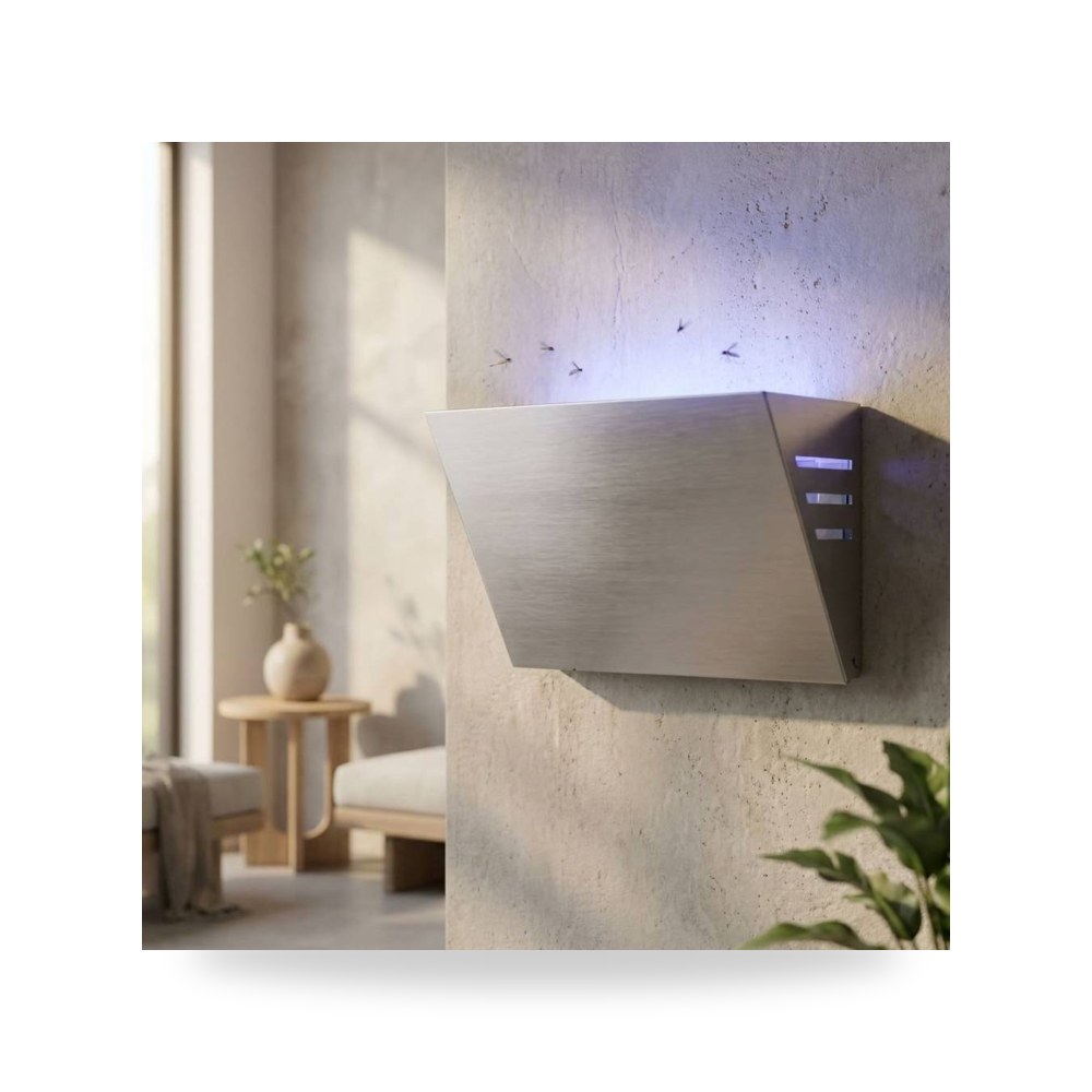 مصيدة ناموس جداري 30 واط 4 ورق لاصق للحشرات موديل 8HU - ST2468 - 30W - SS3