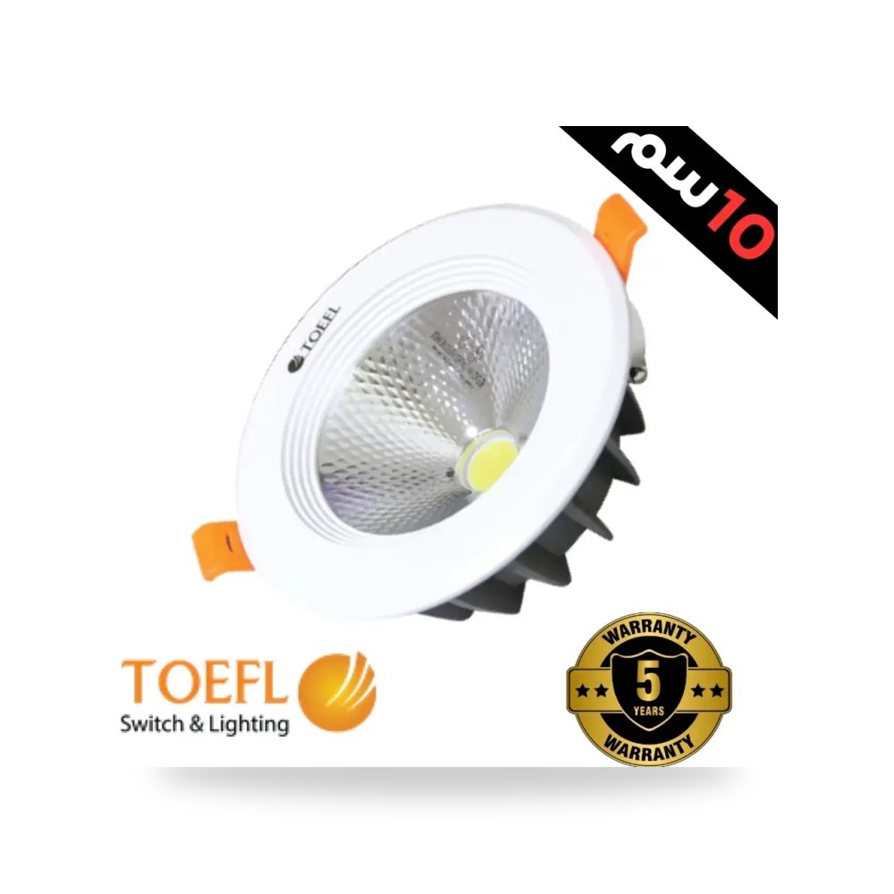 فريم سبوت لايت سقف غاطس أبيض موديل 10202
