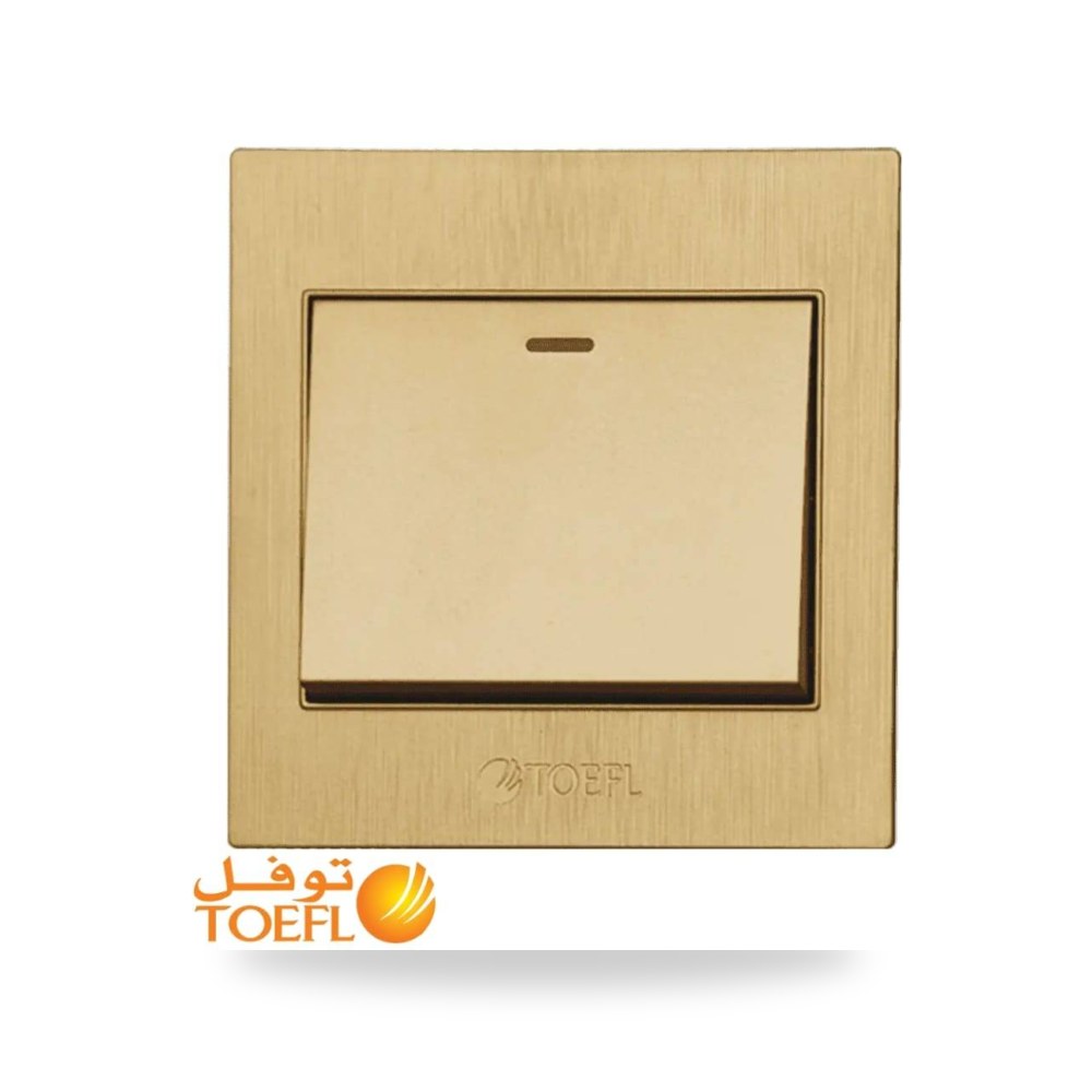 مفتاح مفرد توفل ذهبي موديل 11550