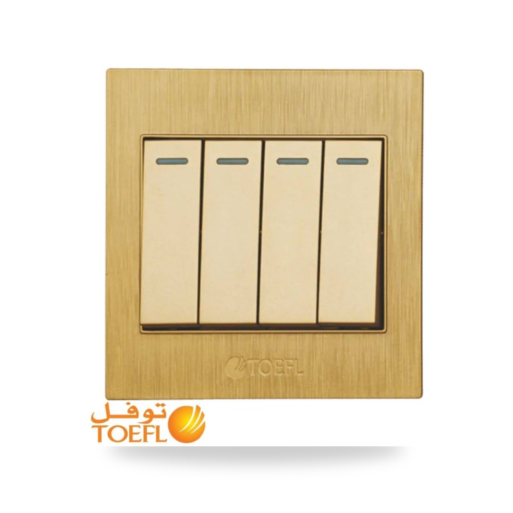 مفتاح رباعى توفل ذهبي موديل 11553