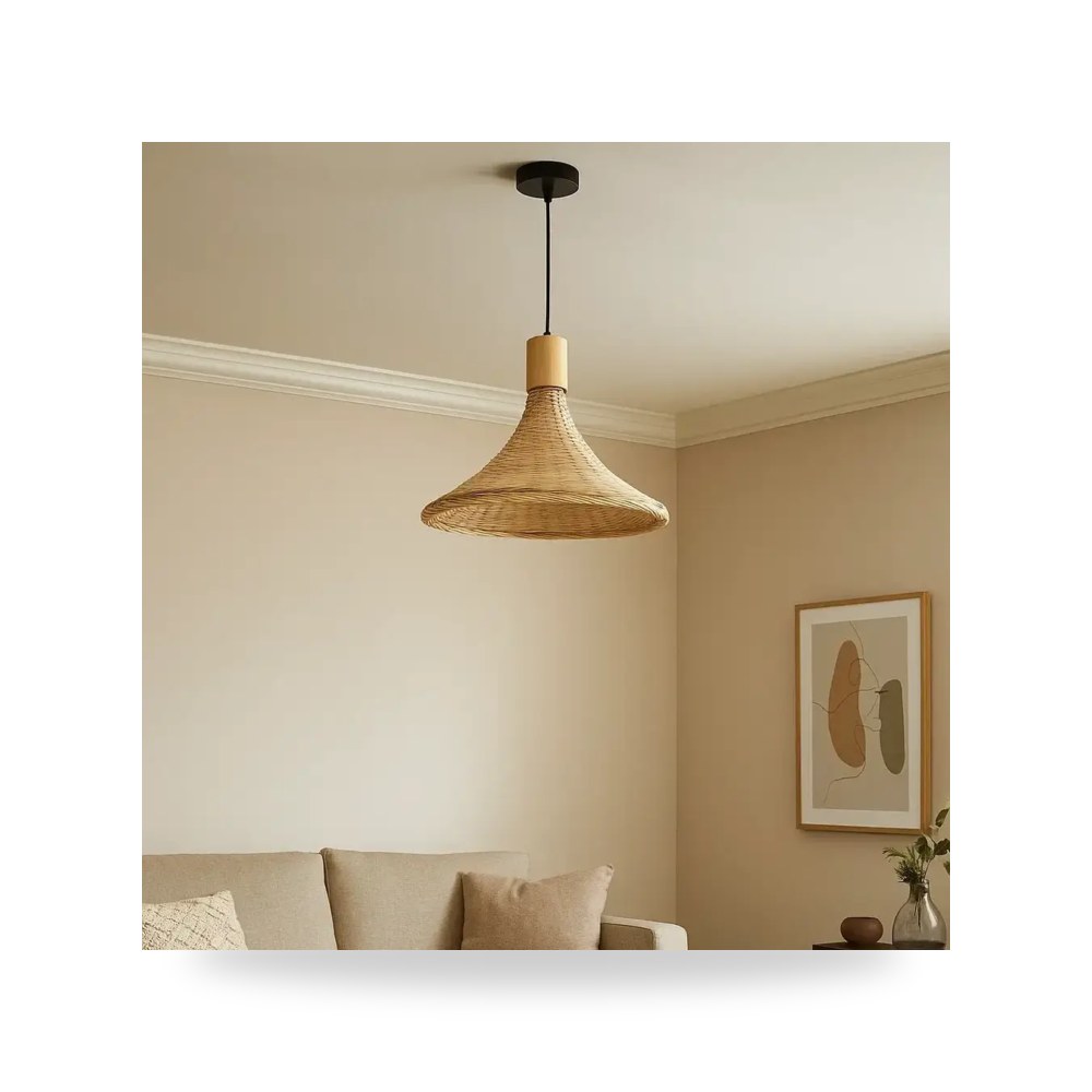 اناره معلقه ريفي قطر 30 سم موديل 8HA - C5159 - 3003