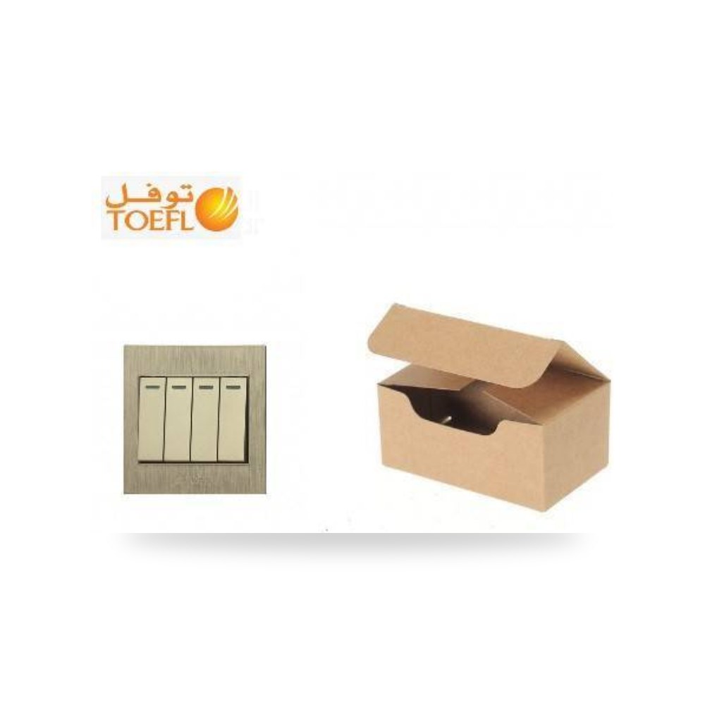 كرتون 10 حبه مفتاح رباعي توفل ملكى