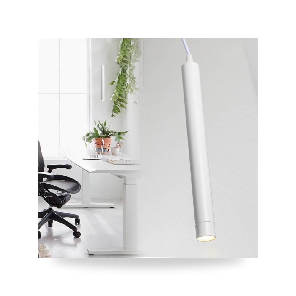 انارة معلقه LED طويلة ابيض أبيض