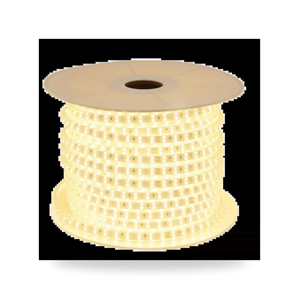 شريط ليد 50 متر 2 خط لون كريمي لفة موديل 8TF2835PR - 180L - NW3