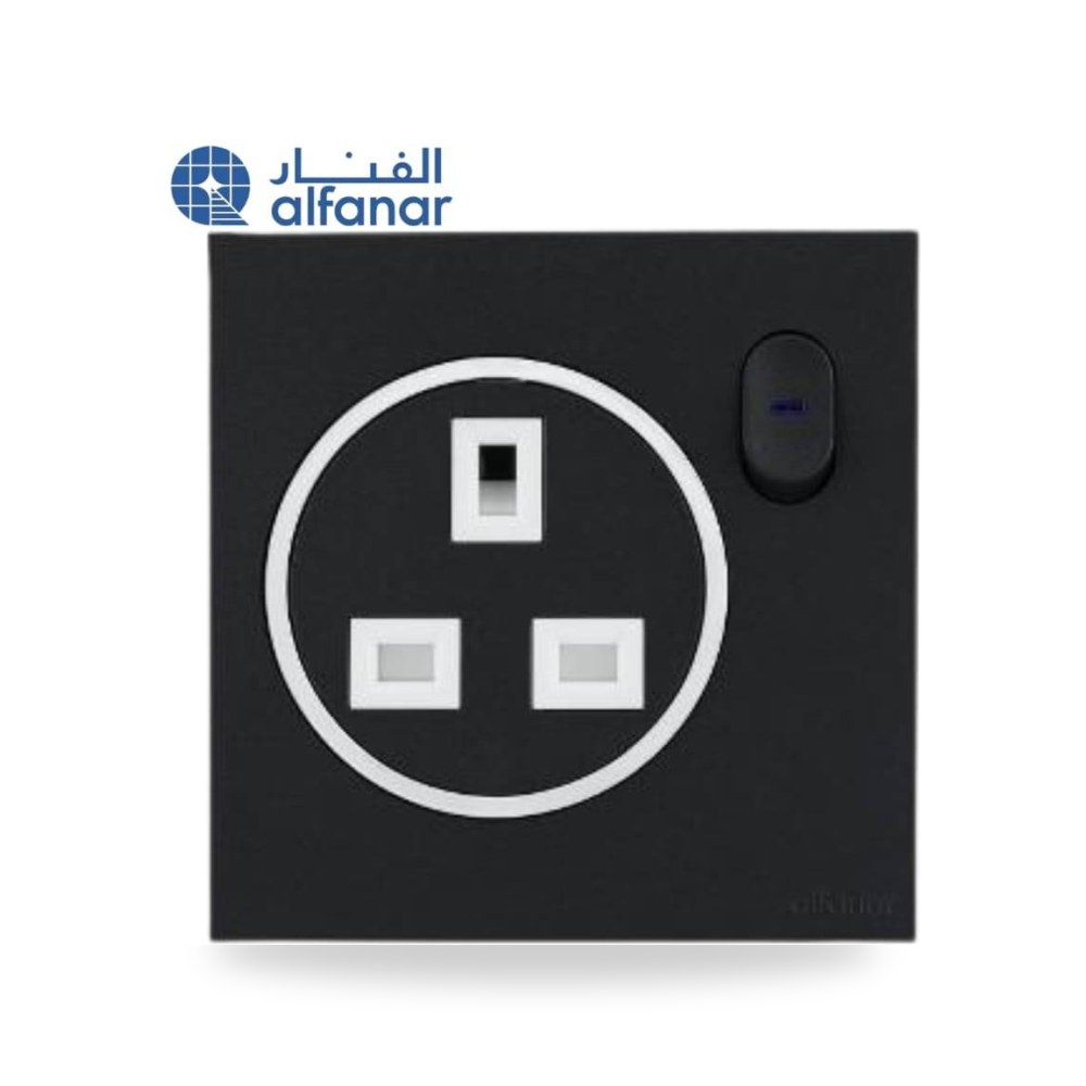 فيش ثلاثي بمفتاح اسود غرناطة الفنار لايت موديل 12767
