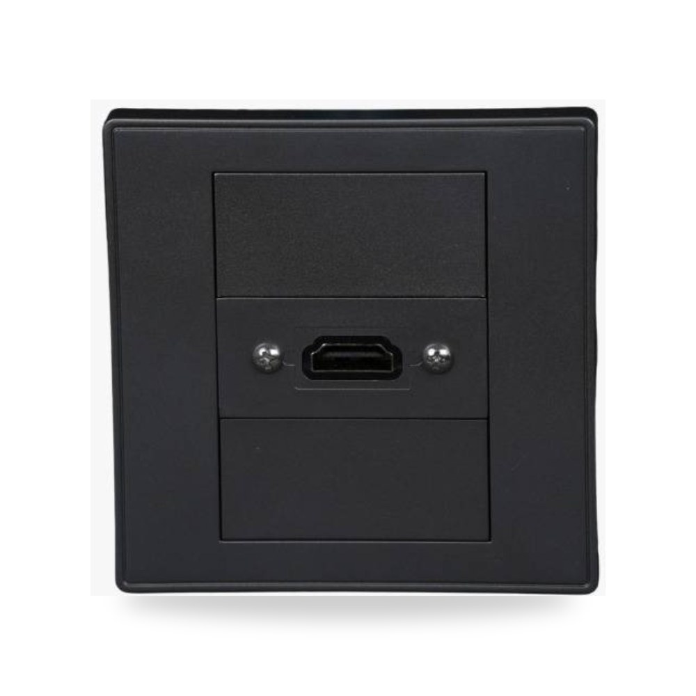 فيش hdmi جداري نوركو اسود أسود موديل 198273