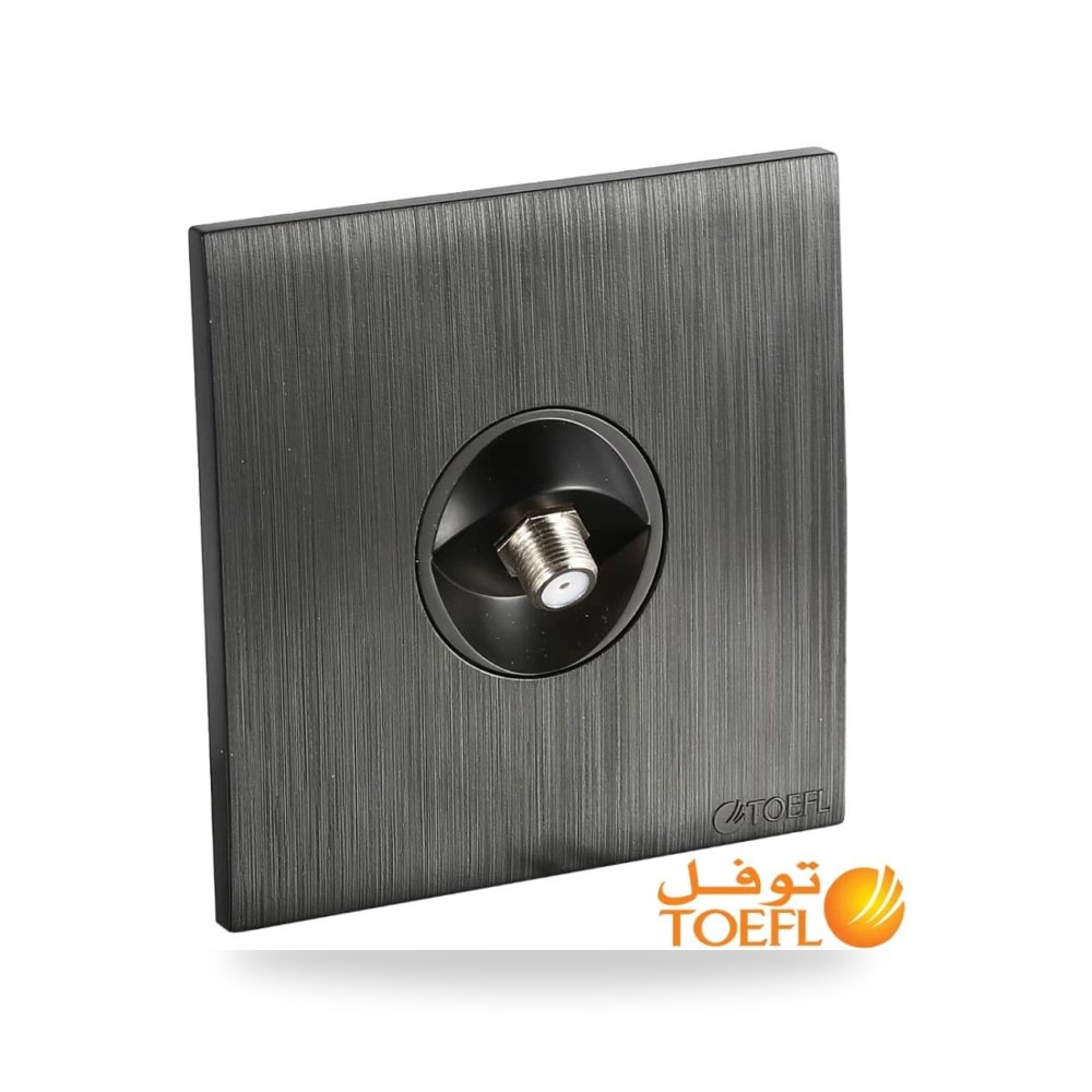 فيش دش اسود بيانو بلاتيني أسود موديل 14881