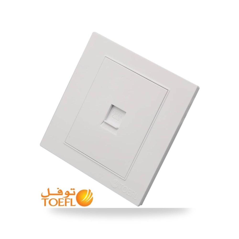 فيش تلفيون توفل ابيض أبيض موديل 11414