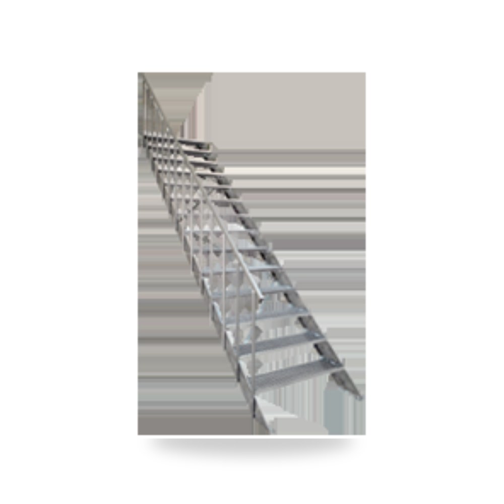 سلم مستقيم معماري مودرن موديل ATRIUM Step شركة (REMCO)