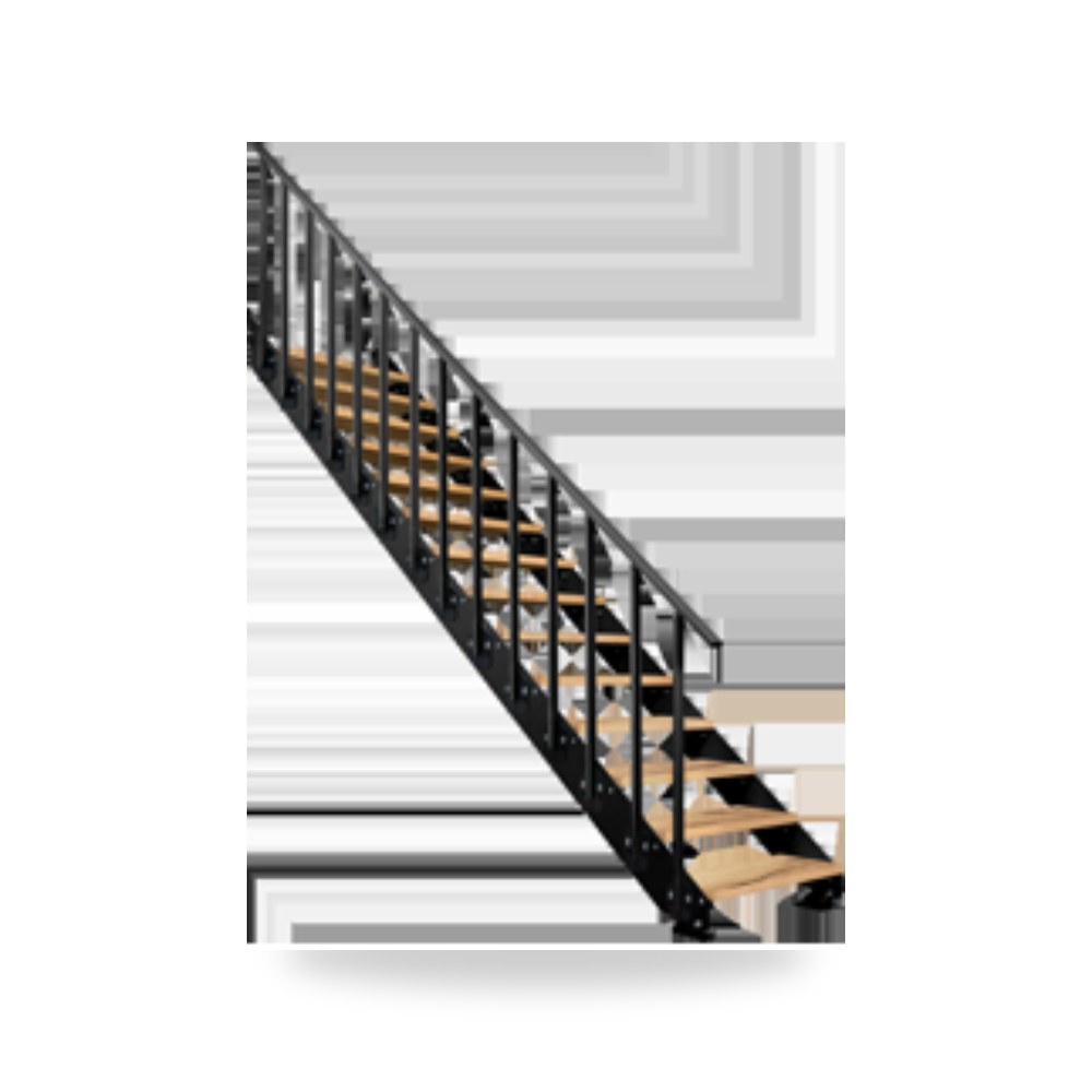 سلم مستقيم معماري مودرن طراز ATRIUM Prosto شركة (REMCO)