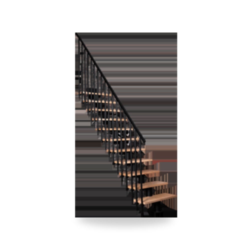 سلم معياري مدمج موفر للمساحة طراز ATRIUM Dixi شركة (REMCO)