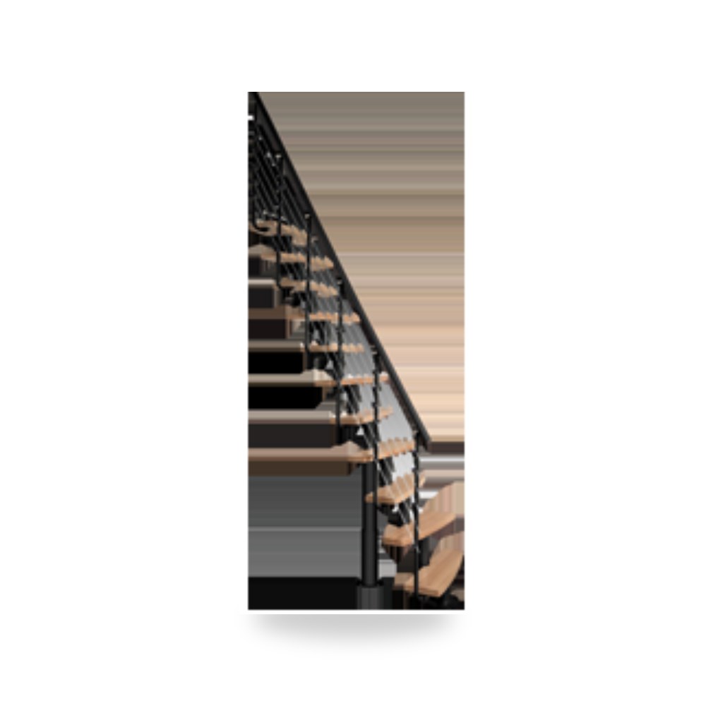 سلم معياري مدمج موفر للمساحة طراز ATRIUM Mini شركة (REMCO)
