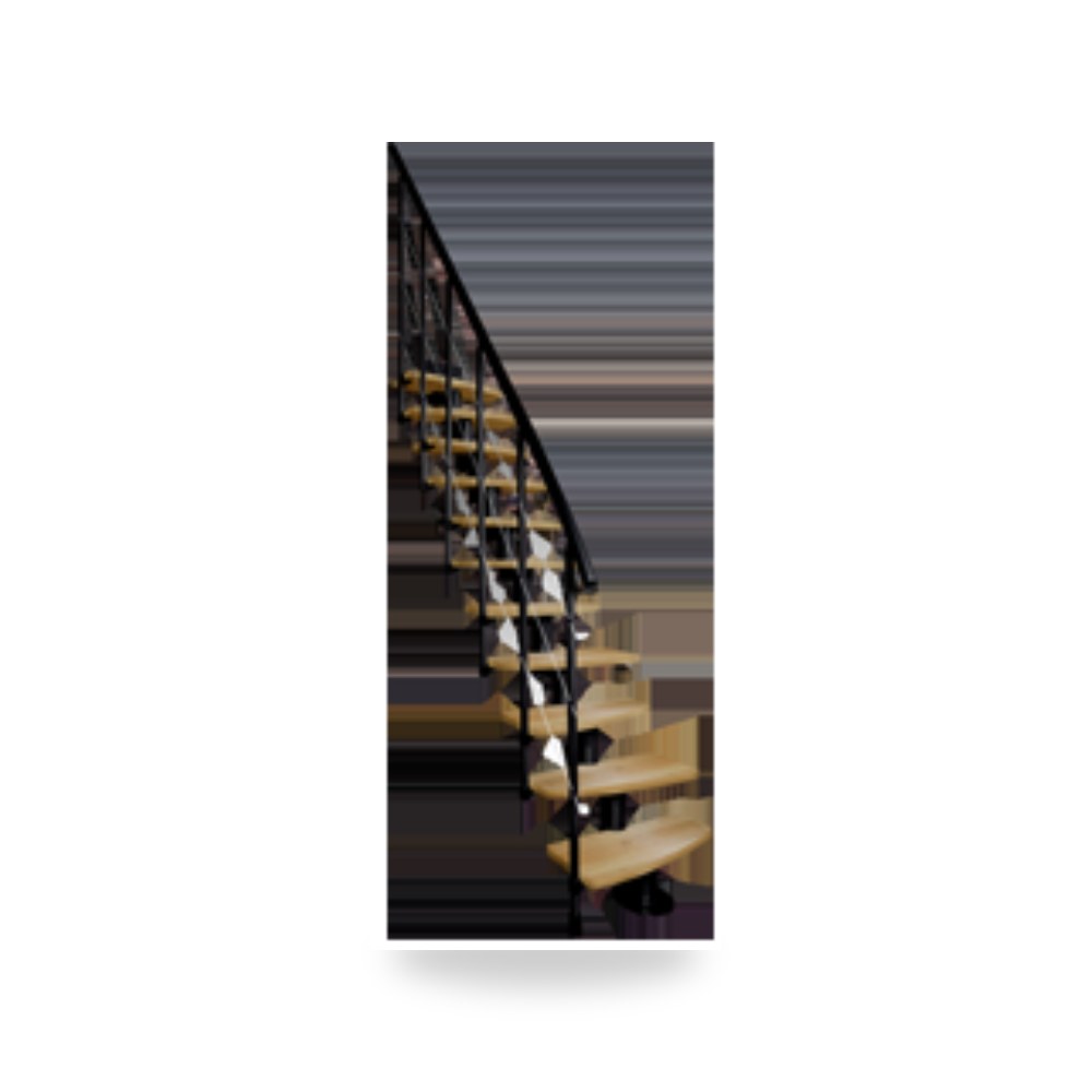 سلم معياري مدمج موفر للمساحة طراز ATRIUM Mini شركة (REMCO)