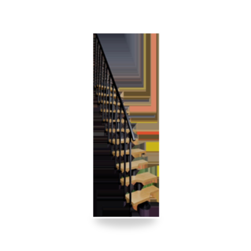 سلم معياري مدمج موفر للمساحة طراز ATRIUM Mini شركة (REMCO)