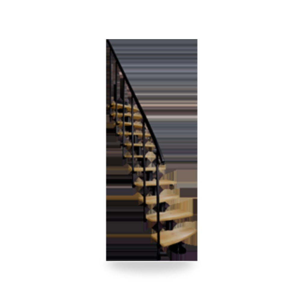 سلم معياري مدمج موديل ATRIUM Mini Plus بتصميم شركة (REMCO)