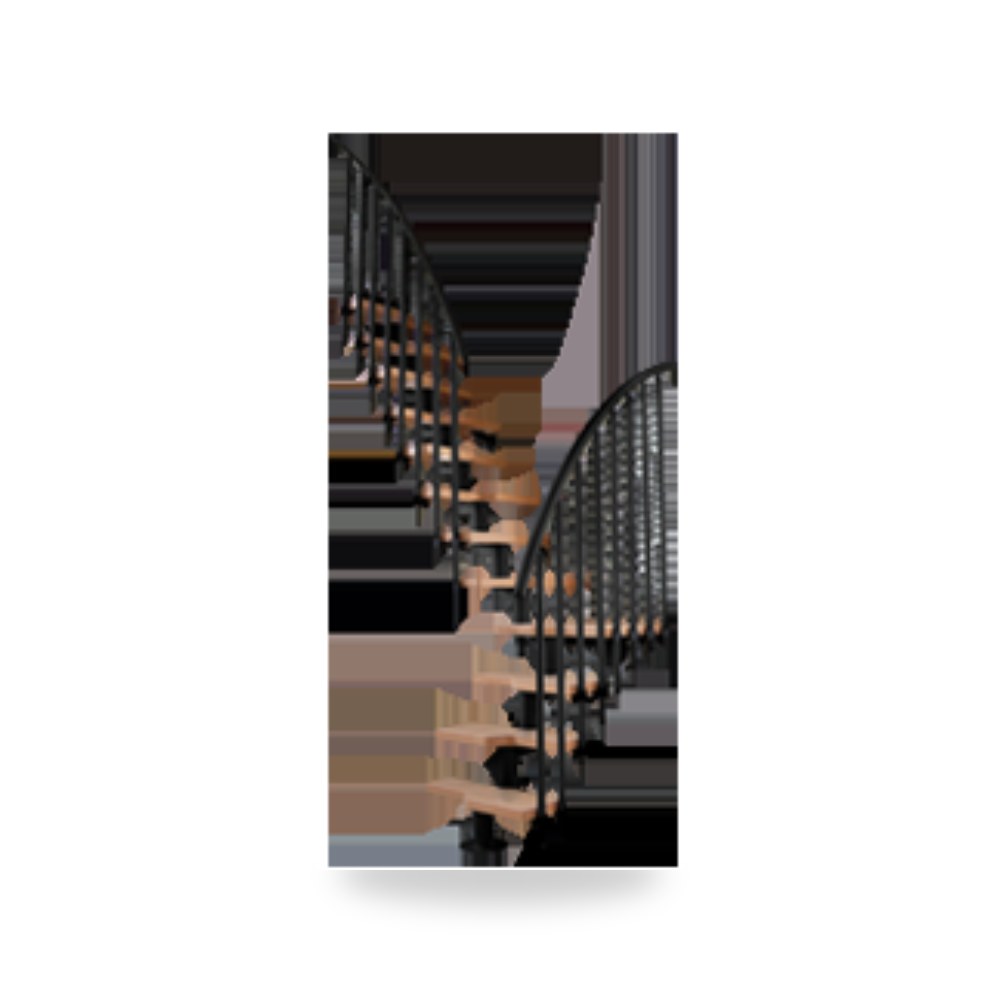 سلم معياري إيطالي التصميم موديل ATRIUM Mini شركة (REMCO)