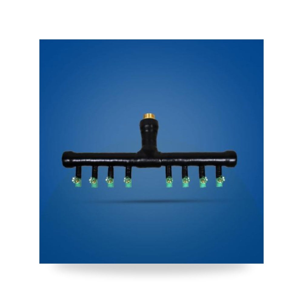 بندل : شبكة توزيع المياه 8 خط 90×25 مع خط شركة (REMCO) موديل pp-Z-mf-8L-90*25