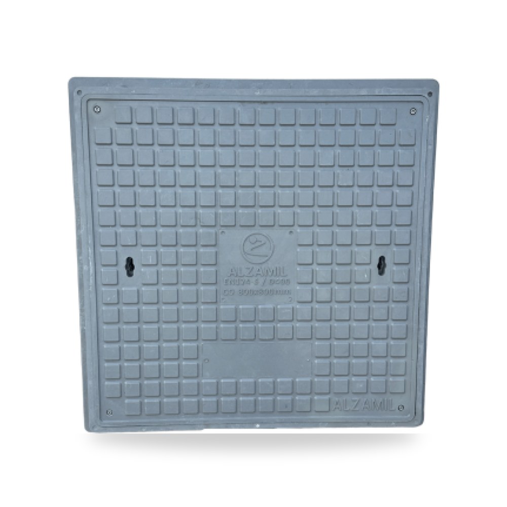 غطاء الزامل حمولة ثقيلة 40 طن مربع 800*800 مم شركة (REMCO) موديل 40 Tons -800x800mm