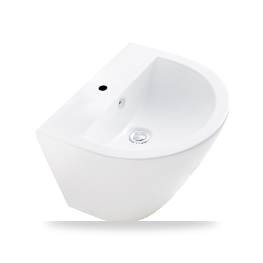 سيلفر حوض مغسلة معلق مجموعة يونيفرسال 53 سم شركة (REMCO) موديل F47.97.008-1A